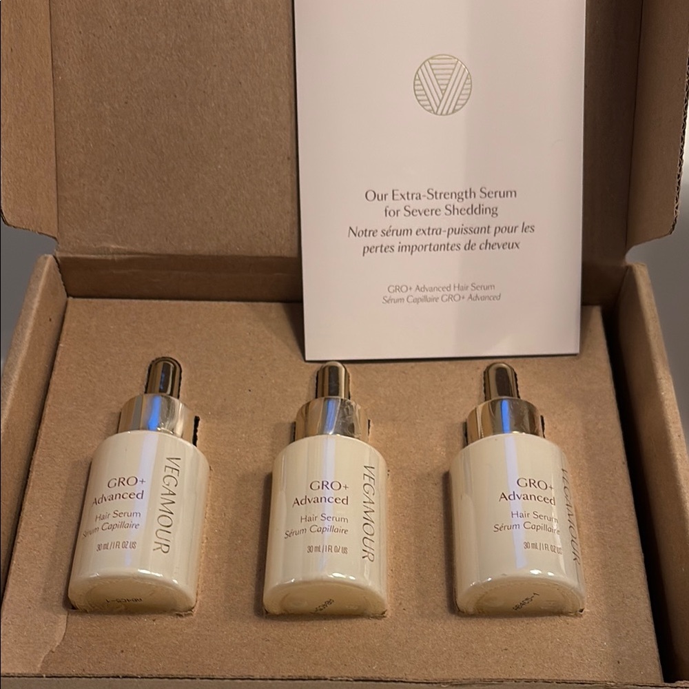 Vegamour GRO+ Advanced Hair Serum - 3 month supply